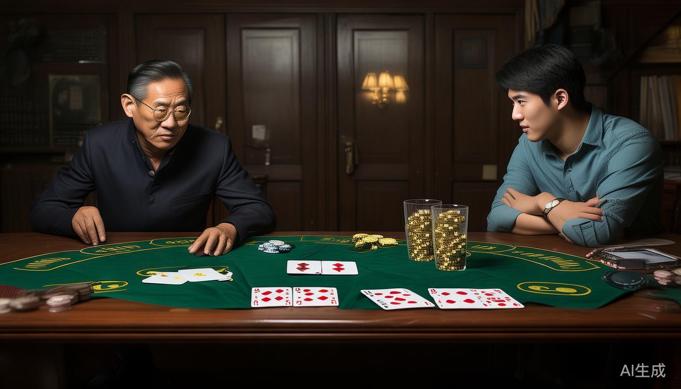 打牌圈师傅带徒弟意义非凡，耐心指导助徒弟少走弯路
