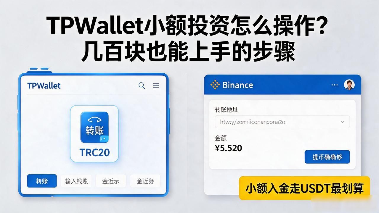 如何使用TPWallet进行小额投资？_USDT入金选对网络防丢失_TPWallet小额投资入门教程