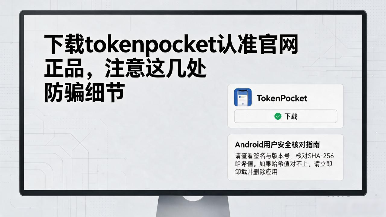 tokenpocket官网的正品下载,用户应该关注哪些细节?_如何辨别tokenpocket钱包真伪_tokenpocket官网下载域名验证方法