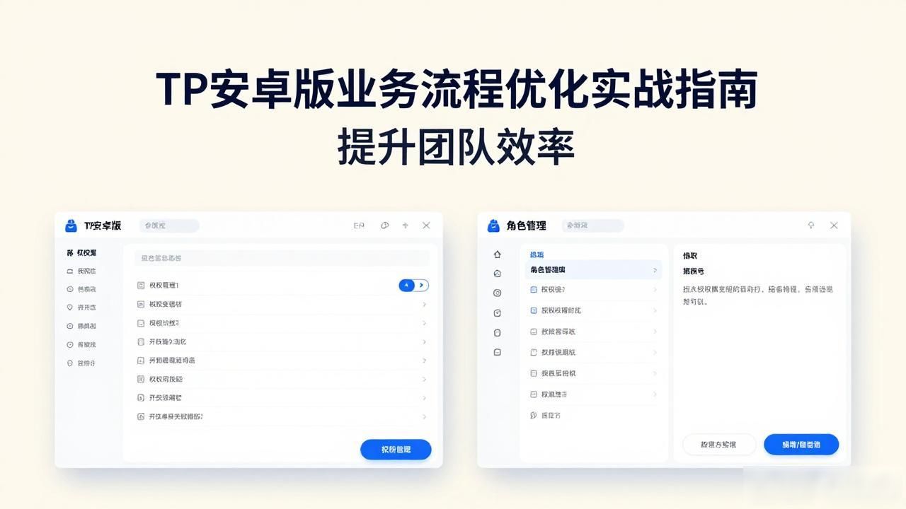 TP安卓版业务流程优化_权限配置流程管理_如何在TP安卓版官方正版中进行业务流程优化