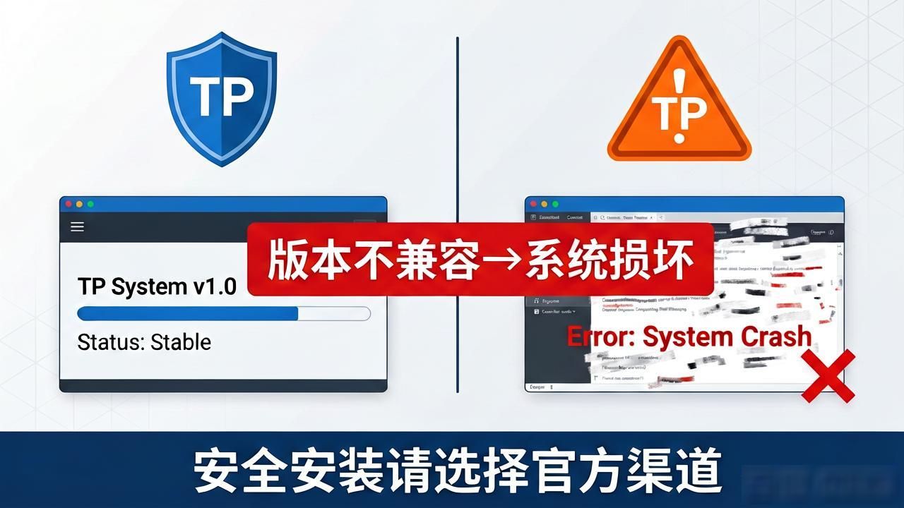 非官方渠道下载TP最新版本风险_第三方论坛下载软件安全威胁_TP最新版本下载的风险规避与应对策略