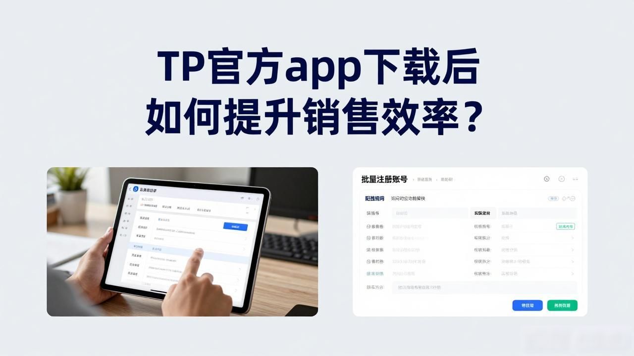 如何通过TP官方app下载优化销售流程?_销售团队app下载流程优化_规范团队行为统一操作流程