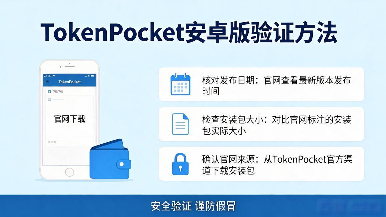 TokenPocket官网下载验证_如何确保从tokenpocket钱包官网下载的安卓应用是最新版?_应用版本号核对