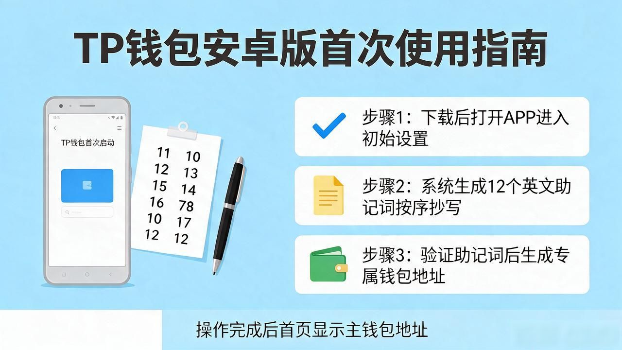 TP钱包新手初始化教程_TP钱包多链资产管理方法_tp钱包官网安卓下载后的首次使用：快速上手指南与操作步骤