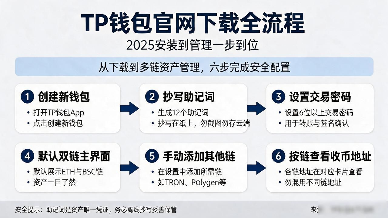 TP钱包官网下载正确版本_TP钱包创建新钱包助记词备份_如何通过2025 TP钱包官网下载进行全流程管理？