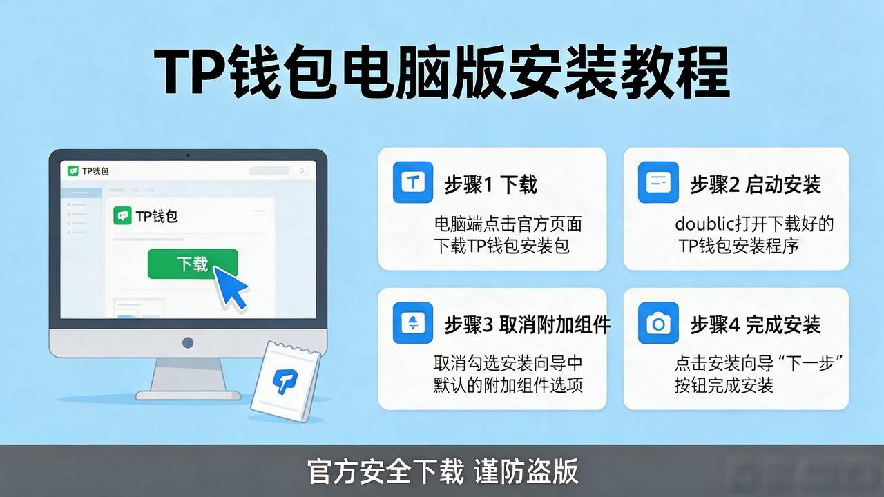 如何在PC端顺利下载安装tp钱包官方应用的完整步骤?_电脑端TP钱包官方安装流程 币圈新手TP钱包安装避坑指南 电脑TP钱包安装路径选择技巧