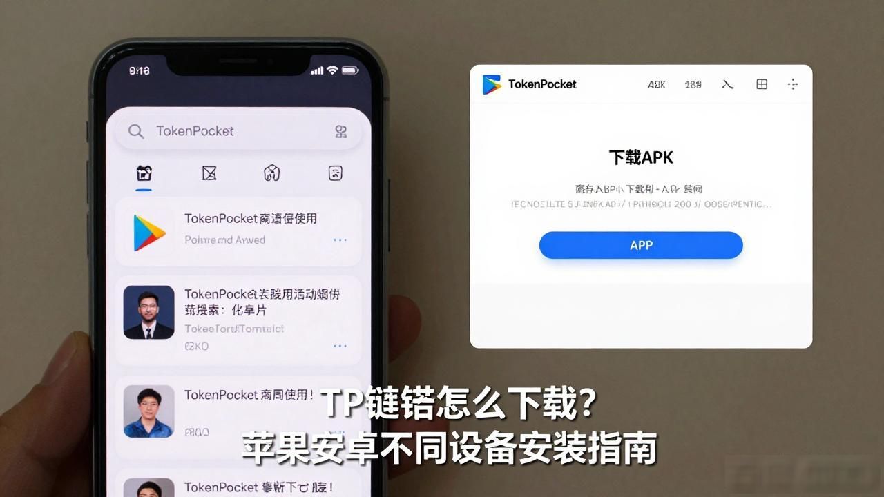 Android用户下载TP钱包的可靠渠道_如何根据设备选择合适的TP钱包下载链接？_iOS用户如何安全下载TokenPocket