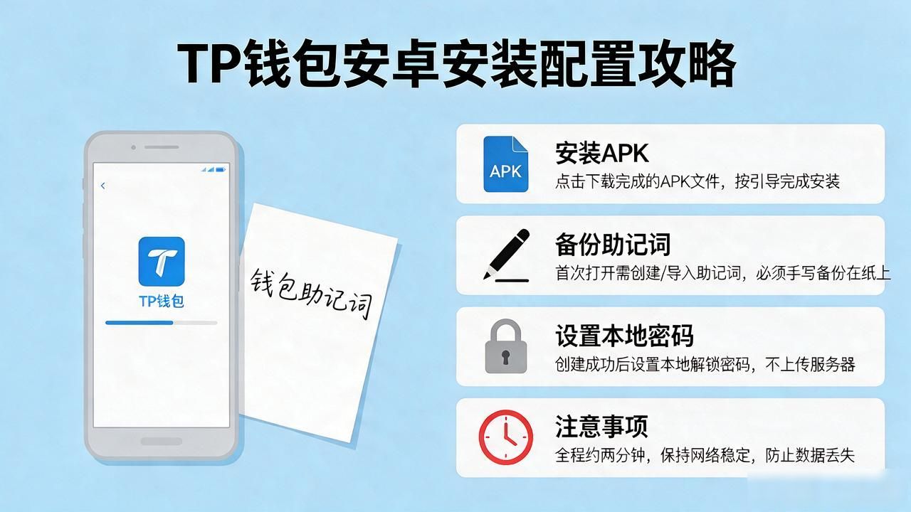 安卓系统TP钱包官方安装教程 避开山寨TP钱包安装陷阱 TokenPocket钱包助记词备份方法_详细步骤:如何在安卓设备上顺利下载安装tp官方钱包?