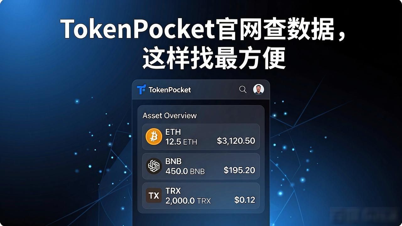 TokenPocket官网多链钱包资产管理_查询钱包地址余额资产分布_如何在TokenPocket官方网站查找数据信息