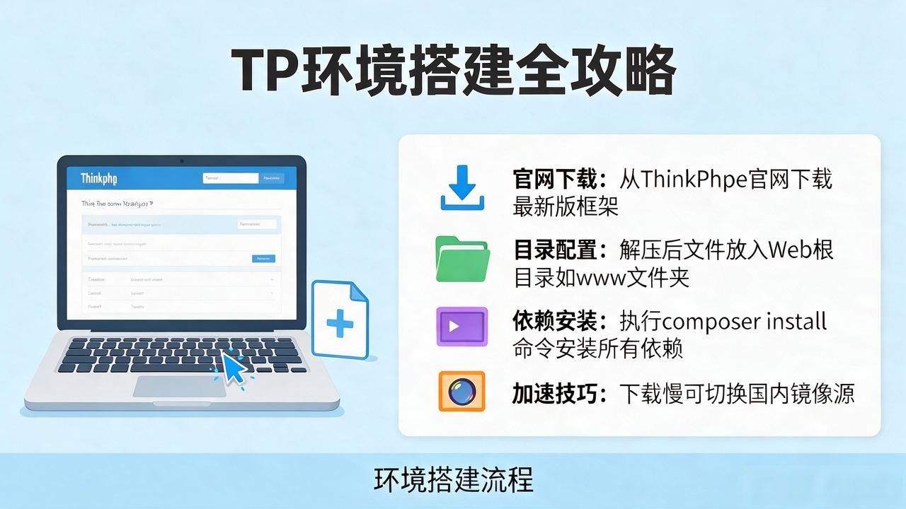 ThinkPHP6宝塔面板安装教程_搭建ThinkPHP6开发环境_tp官方正版下载环境搭建流程