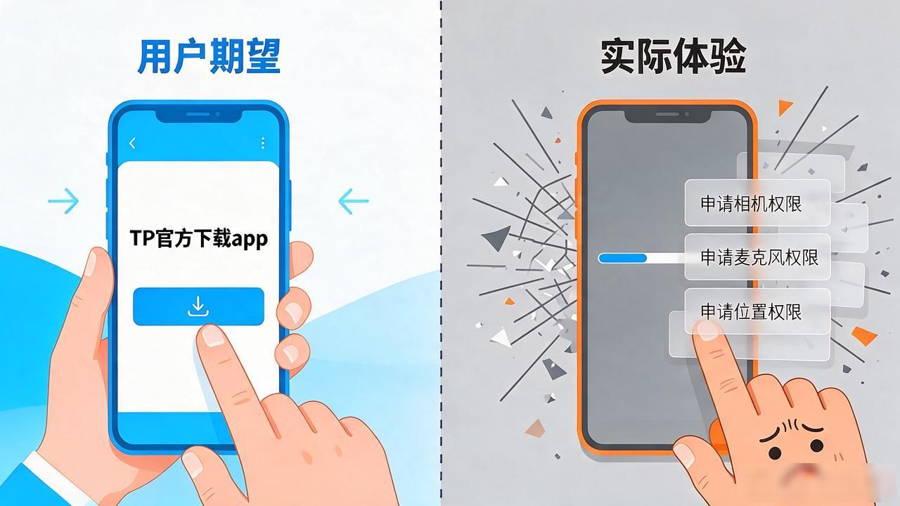 TP官方下载安装app与用户期望之间的关系_优化官方下载渠道简洁性_提升app本身产品质量