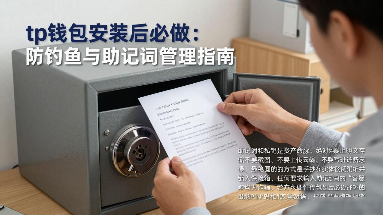 TP钱包助记词私钥安全存储方法_刚装TP钱包的安全注意事项_下载与安装tp钱包后,如何确保持续的安全性?