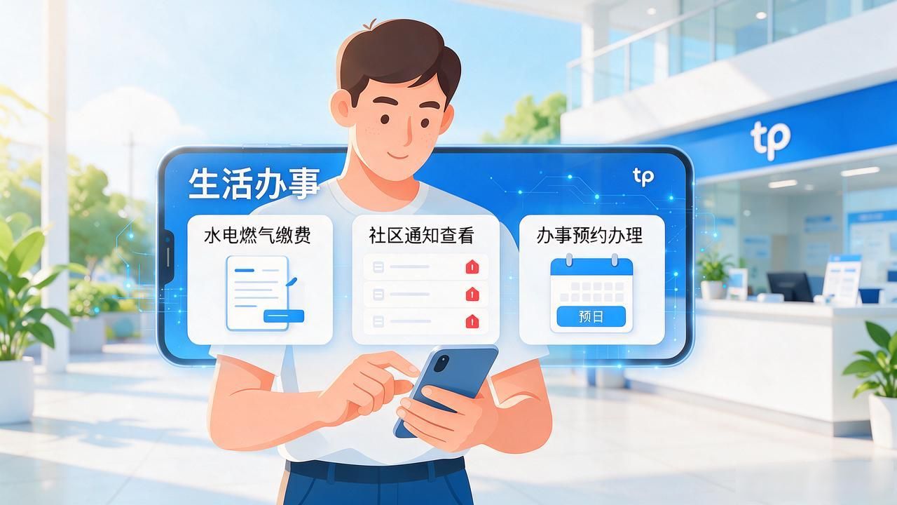 3. tp官网下载app,助你轻松开启便捷生活_上班族通勤生活管理APP_城郊上班族日常琐事整合平台