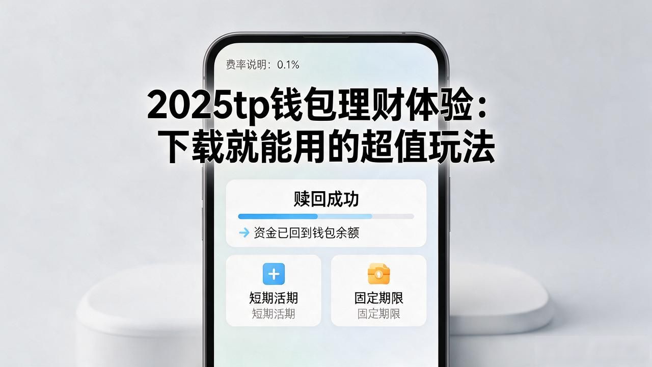 2025tp钱包理财模块真实体验_tp钱包资产可视化面板使用感受_6. 使用2025tp钱包,下载即享超值理财体验