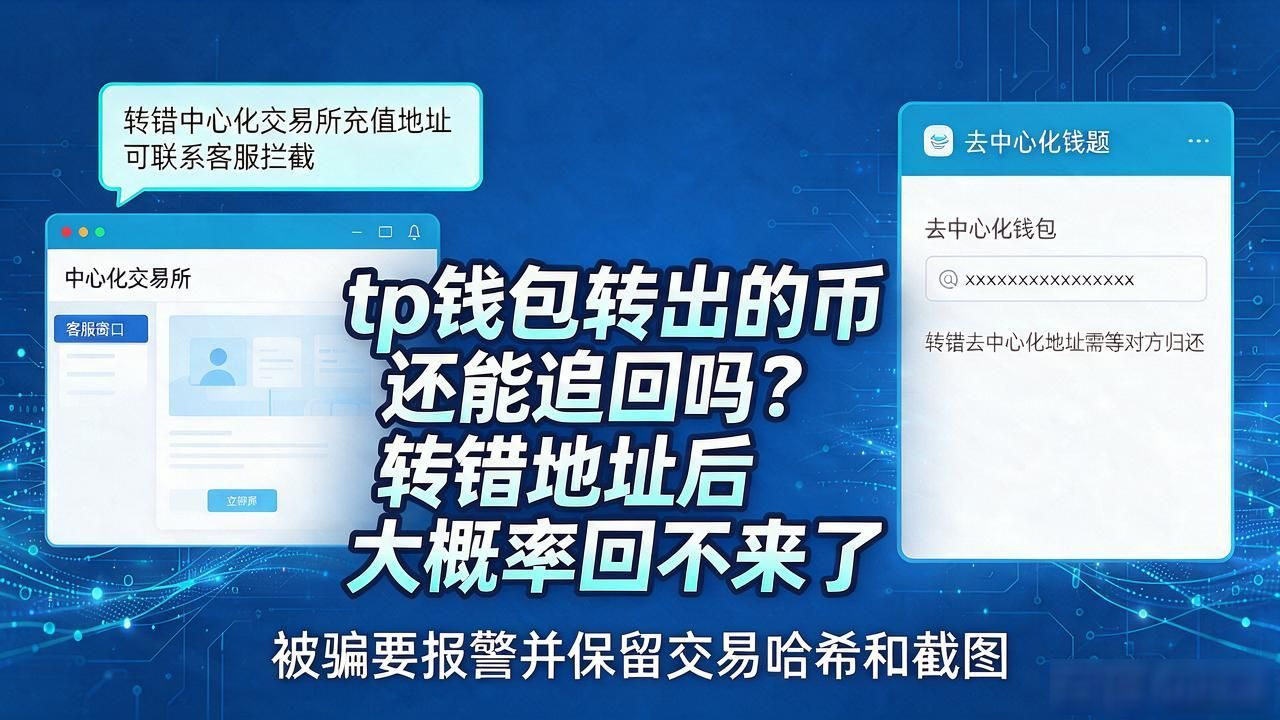 tp钱包转错币能否追回_TP钱包转账被骗怎么报警_tp钱包转出的币还能追回吗