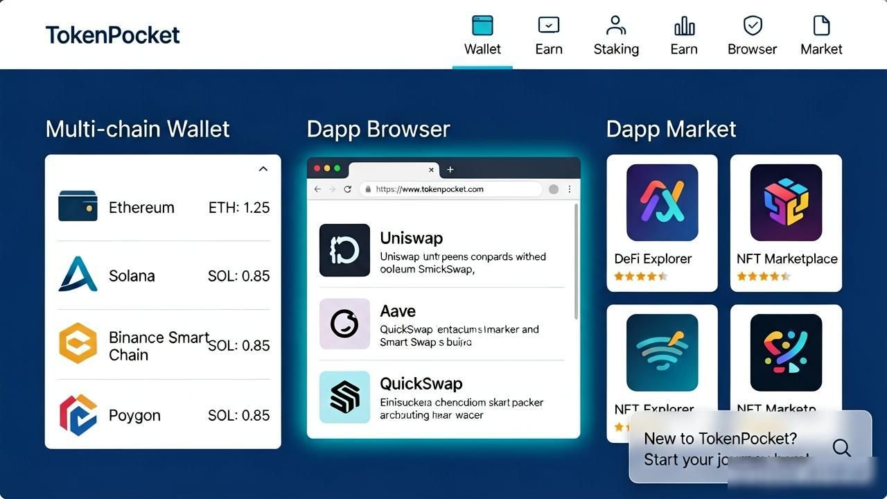 TokenPocket官网新手使用门槛_TokenPocket官网用户体验评测_用户体验调查：tokenpocket钱包官网的界面友好程度与功能多样性