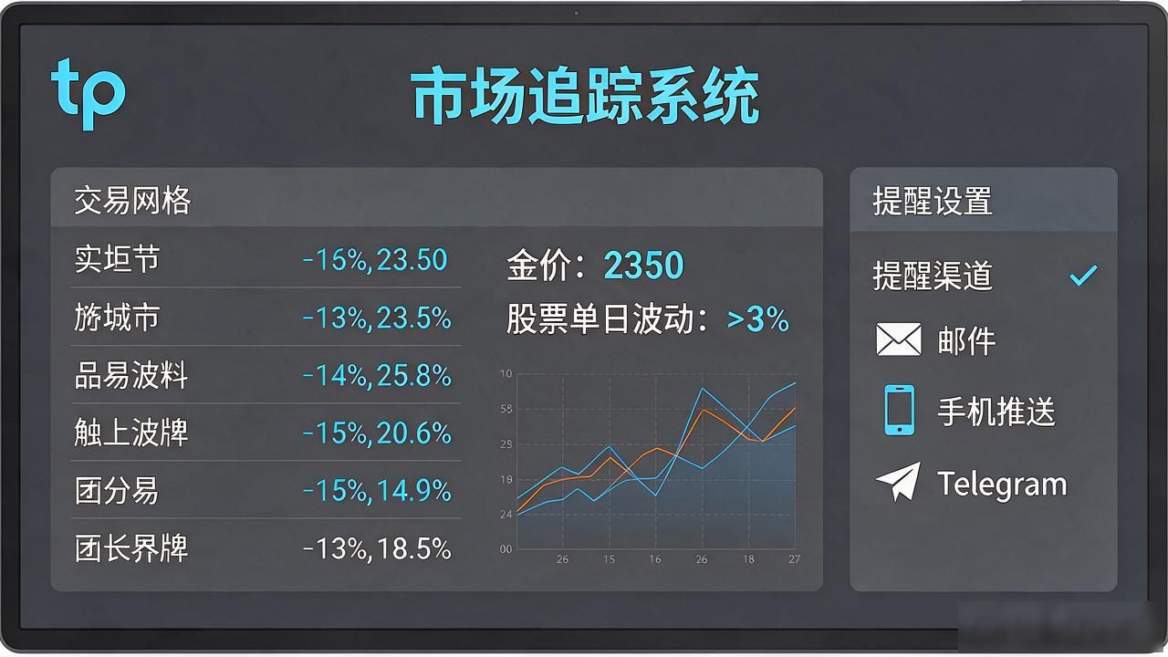 提醒设置_市场追踪_如何在tp官方网址下载中设置个性化的市场追踪和提醒功能?