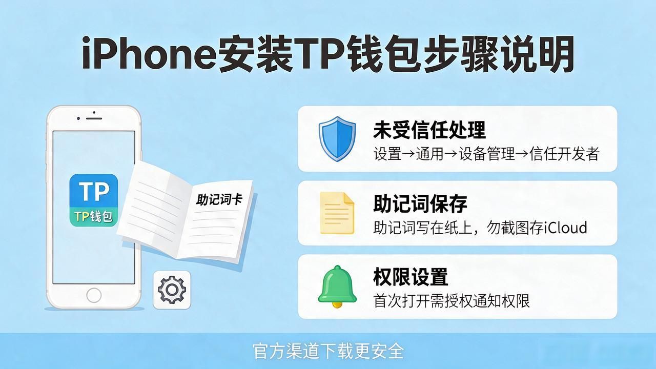 Token Pocket iOS安装步骤_TP钱包苹果最新版下载渠道_tp钱包苹果最新版下载
