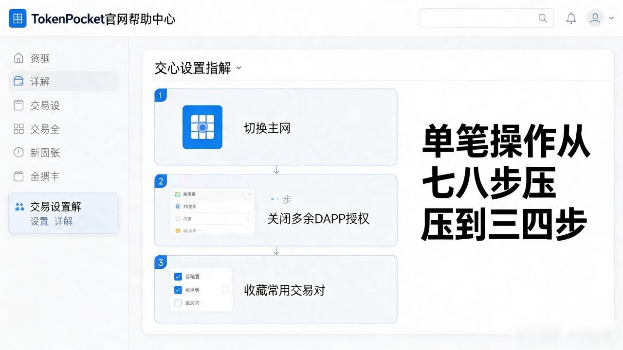 如何利用TokenPocket官方网站提高交易效率_TokenPocket官网交易提速设置_官网版本更新日志交易链路优化