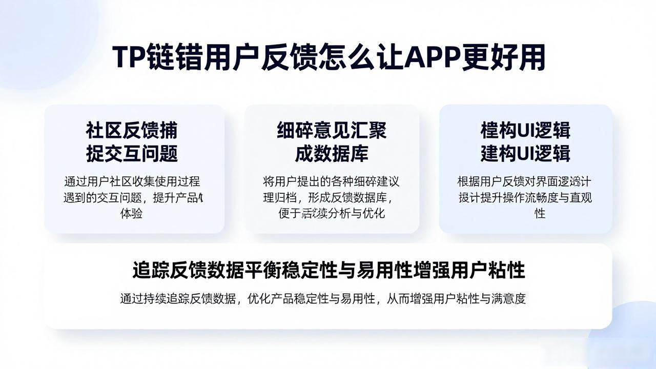 TP钱包官网下载app用户反馈机制_TP钱包功能改善与用户反馈_tp钱包官网下载app的用户反馈机制,如何助力功能改善?